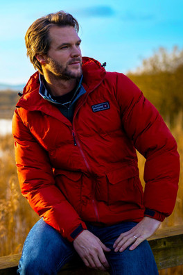 Landcross Mens Jacket - Rust
