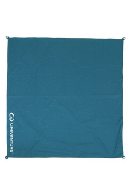 Waterproof Picnic Blanket 150 x 150cm Rug - Plain Blue