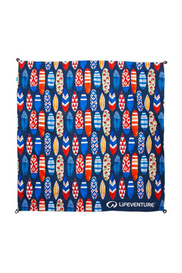 Waterproof Picnic Blanket 150 x 150cm Rug - Surfboards