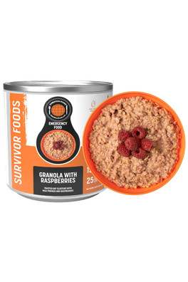 Granola with Raspberries Survival Tin - Granola with Raspberries