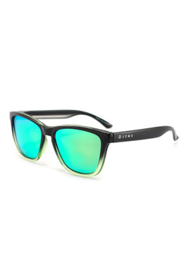 Harlyn Polarised Wayfarer Unisex Sunglasses - Green