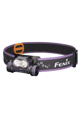 HM65R-T V2.0 Rechargeable Trail Running Headlamp - Dark Purple