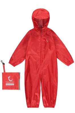 Toddler Waterproof Packasuits - Bright Red