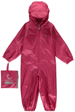 Toddler Waterproof Packasuits - Pink Peacock