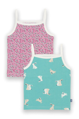Kids 95% Organic Cotton Vests - Hare Hug