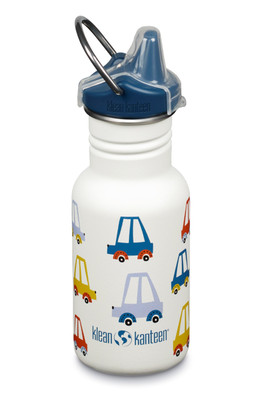 Kids Classic 355ml Water Bottle Sippy Cap - Cars