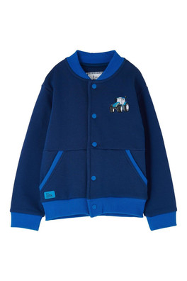 Spencer Kids Jacket - Blue Tractor
