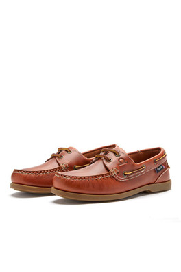 Deck Lady II G2 Leather Boat Shoes - Chestnut