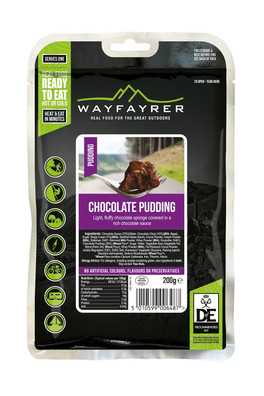 Chocolate Pudding Camping Food 200g - 300g Pouch