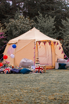 4m Luna Bell Tent Oxford Ultralite 100gsm - Sandstone