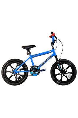 XN Urban Shark Kids 16" BMX Bike - Blue/Black