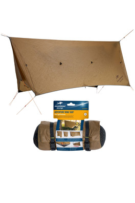 Adventure Ultra-Light Hammock Wing Tarp - Brown
