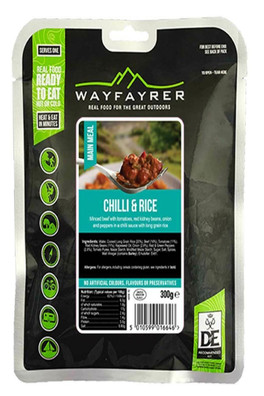 Chilli Con Carne & Rice 300g Camping Food - 300g Pouch
