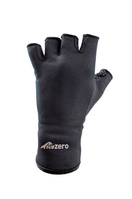 Factor 2 Thermal Fingerless Goves - Black
