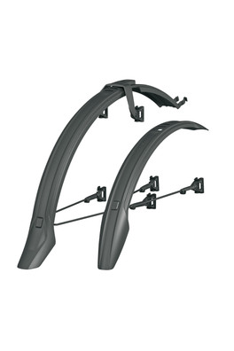 Veloflexx Mudguard Set 26"-27.5" 55mm - Black