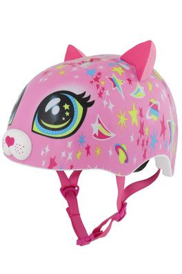 Raskullz FS Toddler Cycling Helmet - Astro Cat Pink
