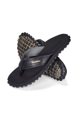 Vegovert Womens Flip-Flops - Black