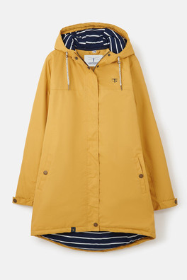 Eva Womens Long Coat - Antique Gold