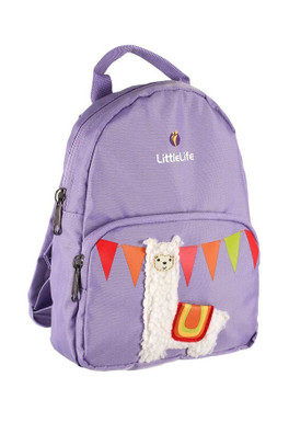 Toddler Friendly Faces Backpack with Safety Rein - Llama