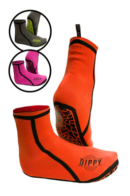 3MM Neoprene Socks - Orange