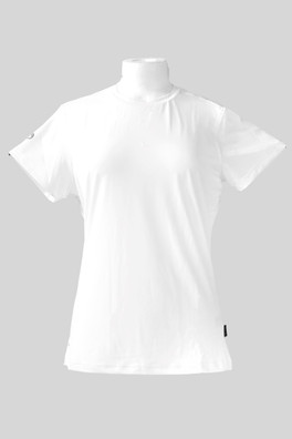 Womens Short Sleeve Tee 92% Recycled Polyester - White