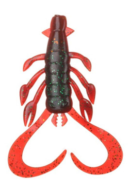 Creepy Critter 2" Pack of 10 Fishing Lures - Camo