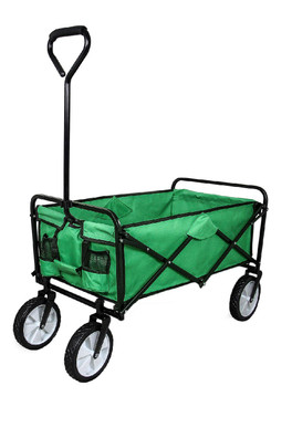 Foldable Garden Cart - Green