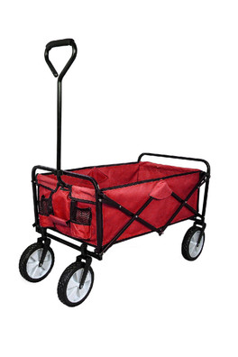 Foldable Garden Cart - Red