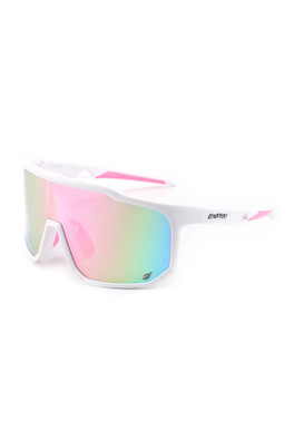 OBs Lightweight Wraps Unisex Sunglasses - White Pink
