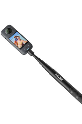 120cm Invisible Selfie Stick - Metallic