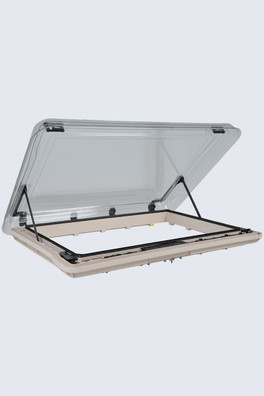 Vario 2 900 x 600 Rooflight with Winding Handle - Grey