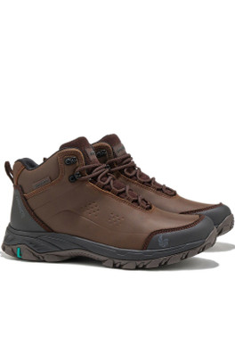 Runswick Mens Waterproof Hiking Boot - Dark Brown