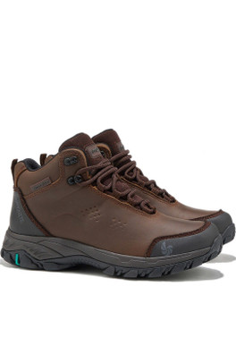 Runswick Womens Waterproof Hiking Boot - Dark Brown