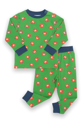 Baby/Kids 95% Organic Cotton Pyjamas - Top Tiger