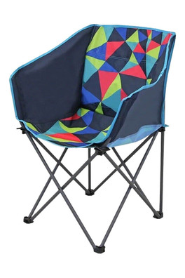Childrens Compact Folding Chair - Electro Pattern