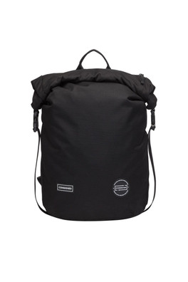 Cornel 22L Large Roll Top Backpack - Black