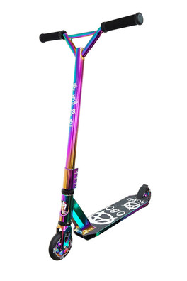 1080 Neo Chrome Push Stunt Scooter - Neo Chrome Jet Fuel