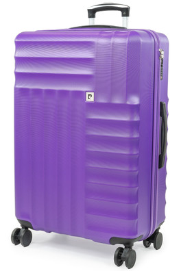 Soleil Wheeled Hard Sided Suitcase Hold Luggage - Purple