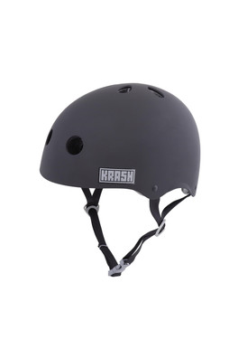 Matte Krash Pro FS Kids Bike Helmet - Matte Black