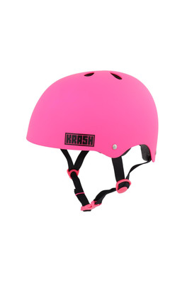 Matte Krash Pro FS Kids Bike Helmet - Matte Pink