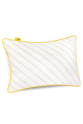 Luxury Memory Foam Pillow with Adjustable Filling - White