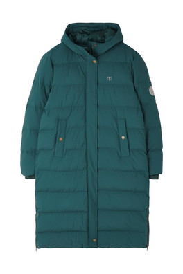 Savannah Womens Long Padded Jacket - Pine