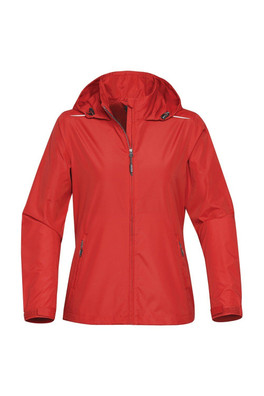 Nautilus Womens Performance Softshell Jacket - Bright Red