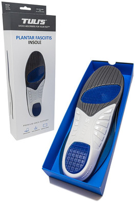Plantar Fasciitis Full Length Arch Support Insole - White