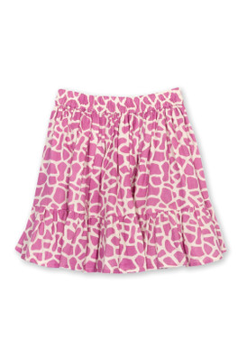 Giraffe Kids 100% Organic Cotton Skirt - Pink