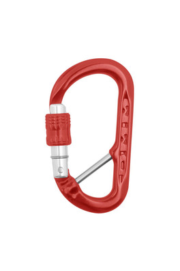 XSRE Mini Locking Karabiner - Red Captive Bar