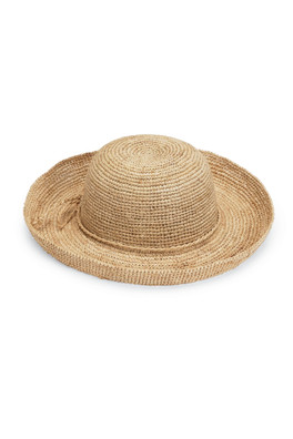 Catalina Womens Raffia Sun Hat - Natural
