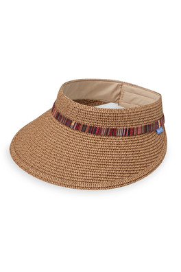 Sedona Visor Womens Sun Visor - Brown