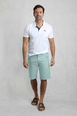Rayburn Mens Flat Front Shorts - Seafoam