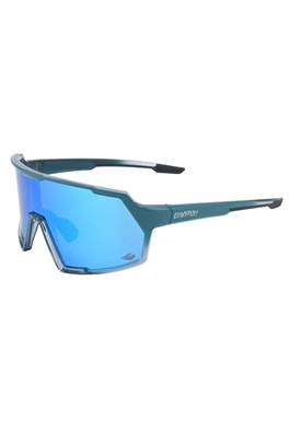 Dr Shakamoto Lightweight Wraps Unisex Sunglasses - Teal